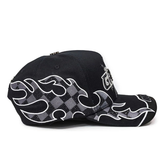 Gorra Baez x Sech vista lateral