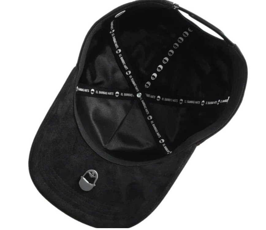 Gorra Barbas Hats Inferno 24k Rose Gold vista trasera