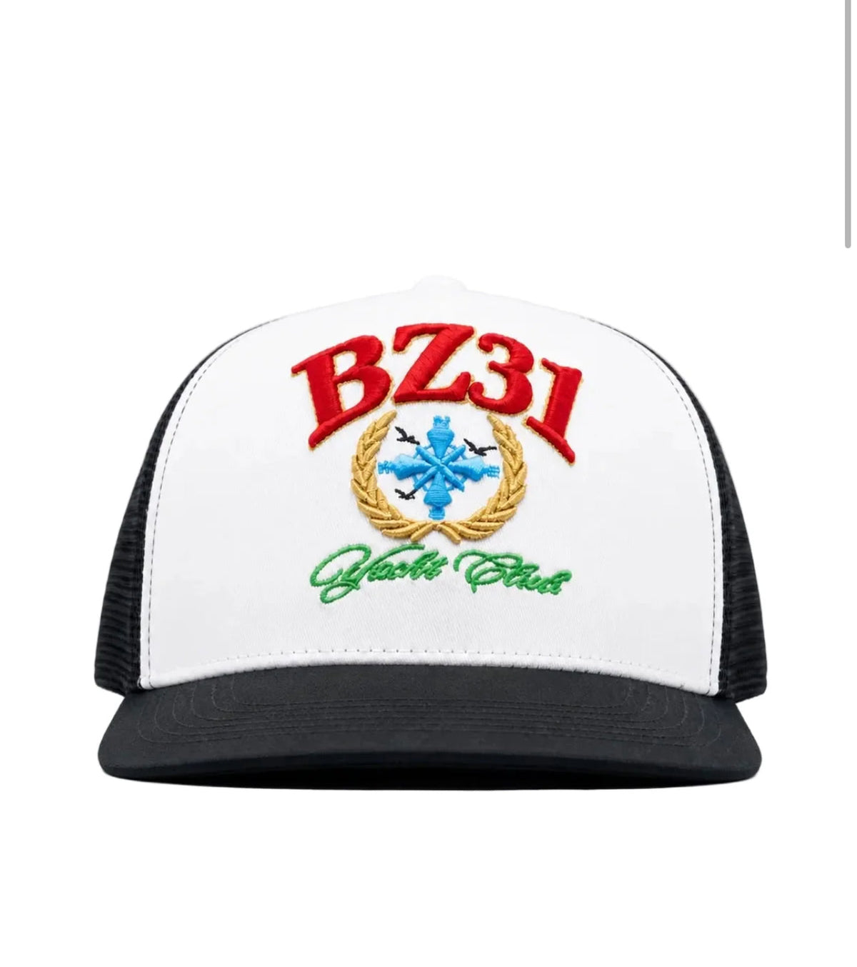 Gorra Baez x 31 Hats F&F Yacht Club plana blanca