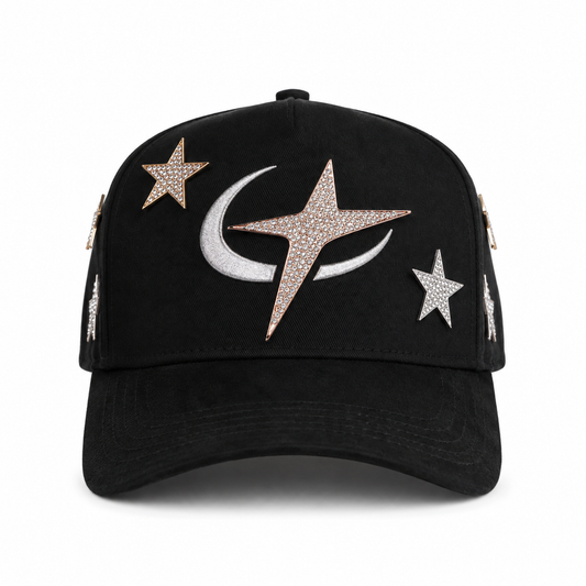 Gorra Barbas Hats CT Galaxy Gold 24k