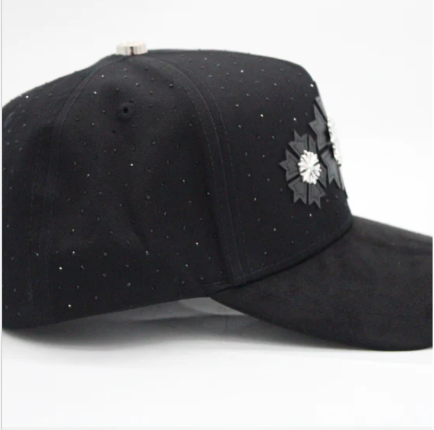 Gorra Barbas Hats Snowflake vista lateral