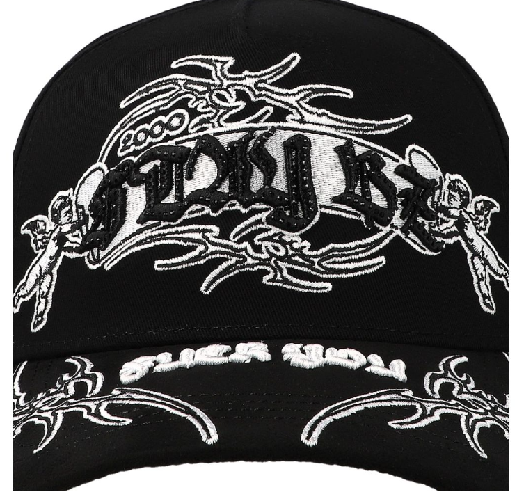 Gorra Baez F*ck U vista lateral