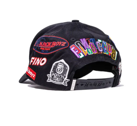 Gorra Fino x Backpackboyz detalle bordado