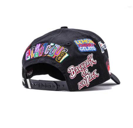 Gorra Fino x Backpackboyz vista trasera
