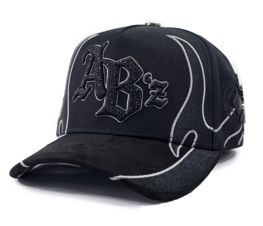 Gorra Baez x Shifu 2.0 ABZ Total Black vista lateral