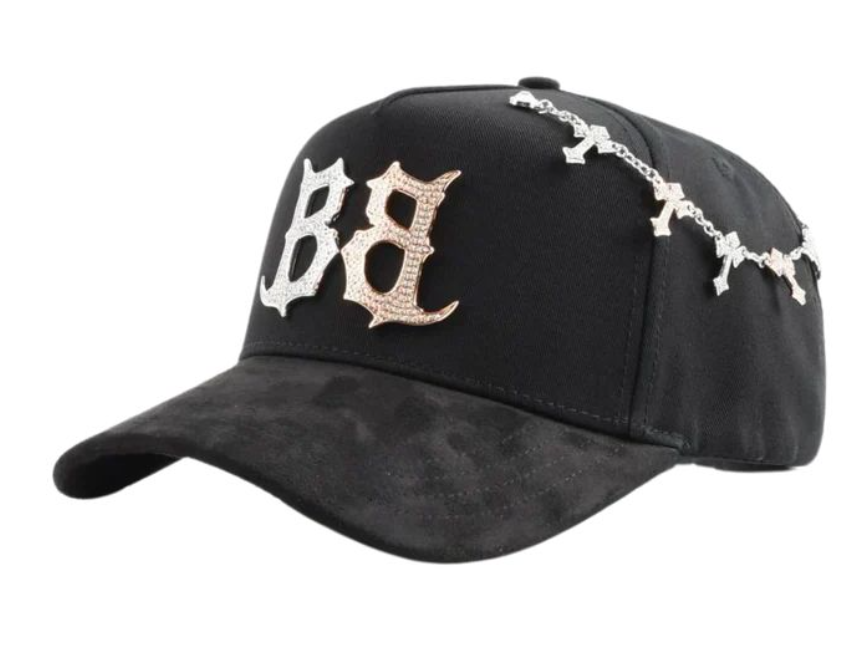 Gorra Barbas Hats Inferno 24k Rose Gold vista lateral