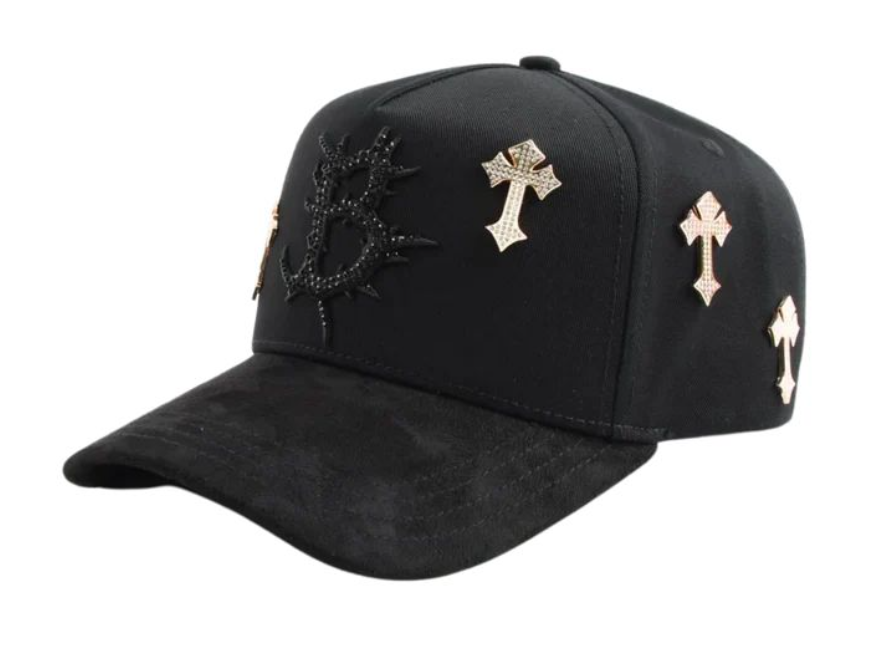 Gorra Barbas Hats B Chrome 2.0 24k Rose Gold vista lateral