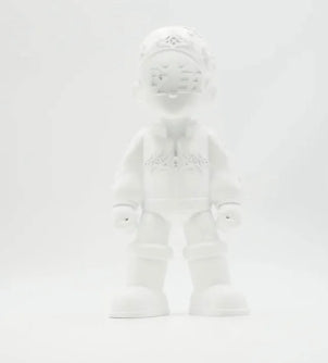 Art toy Baez x 31 Total White, figura de colección en blanco