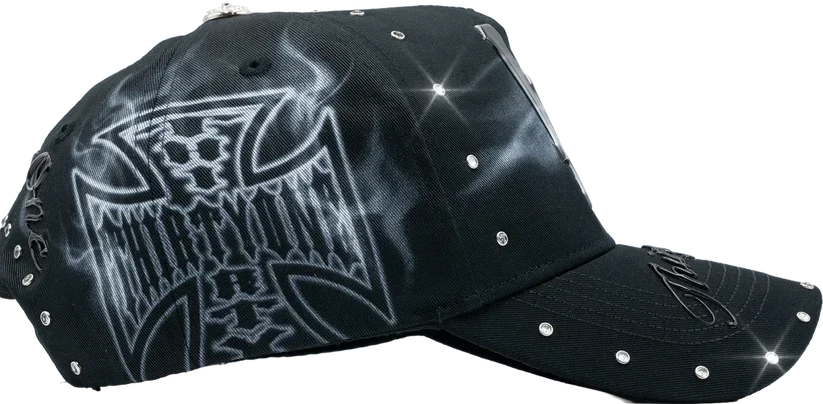 Gorra 31 Hats LA Smoke detalle bordado