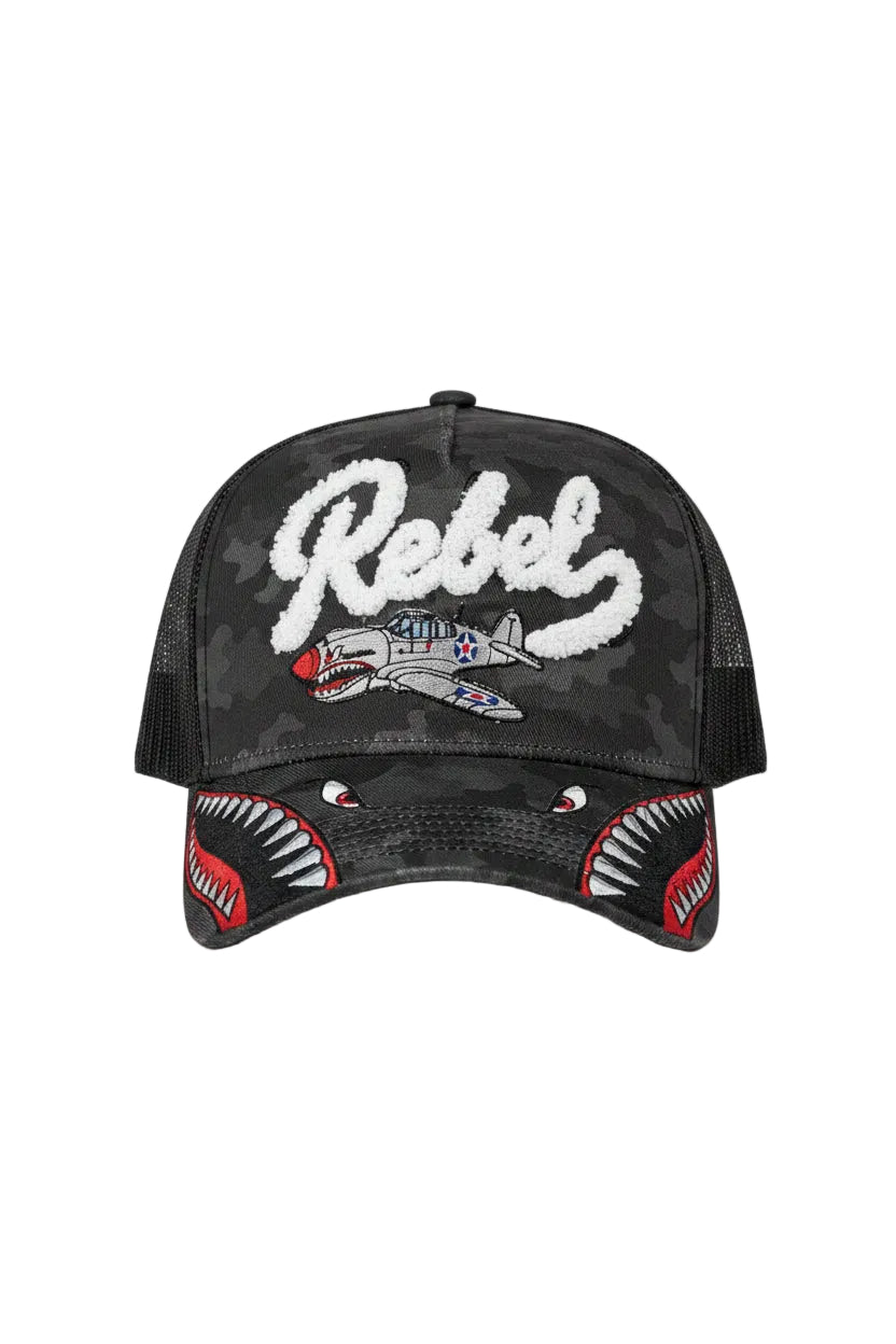 Gorra Rebel Jet Shark preventa full set