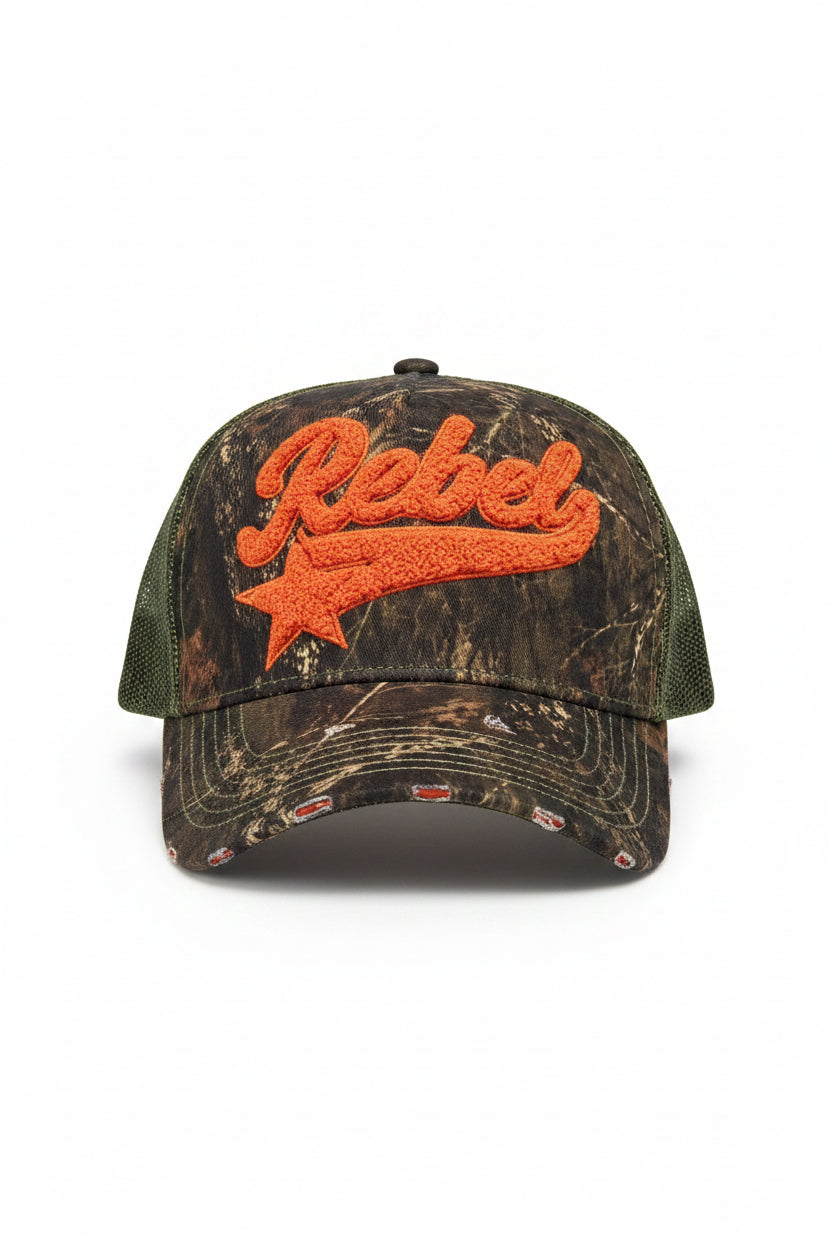 Gorra Rebel Raptor Camo Verde preventa full set