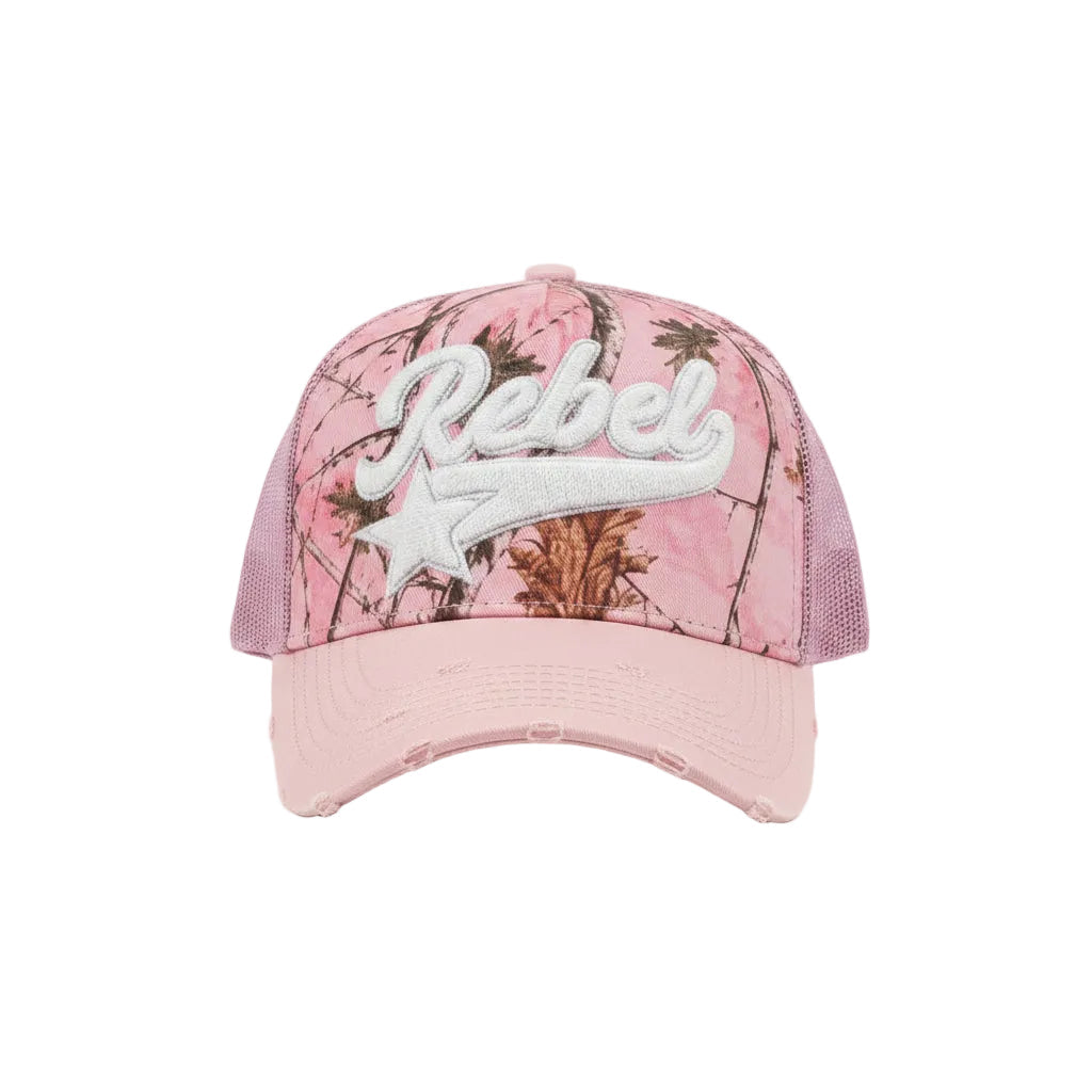 Gorra Rebel Reaper Rosa Camo preventa full set