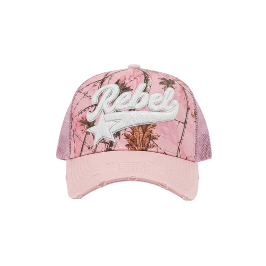 Gorra Rebel Reaper Rosa Camo preventa full set
