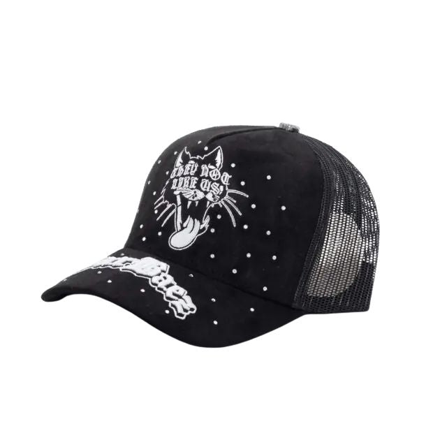 Gorra Barbaez Barbas x Baez They Not Like Us vista lateral